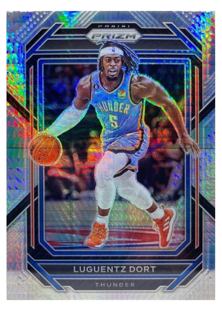 2022-23 Panini Prizm Base Set Luguentz Dort #55 card