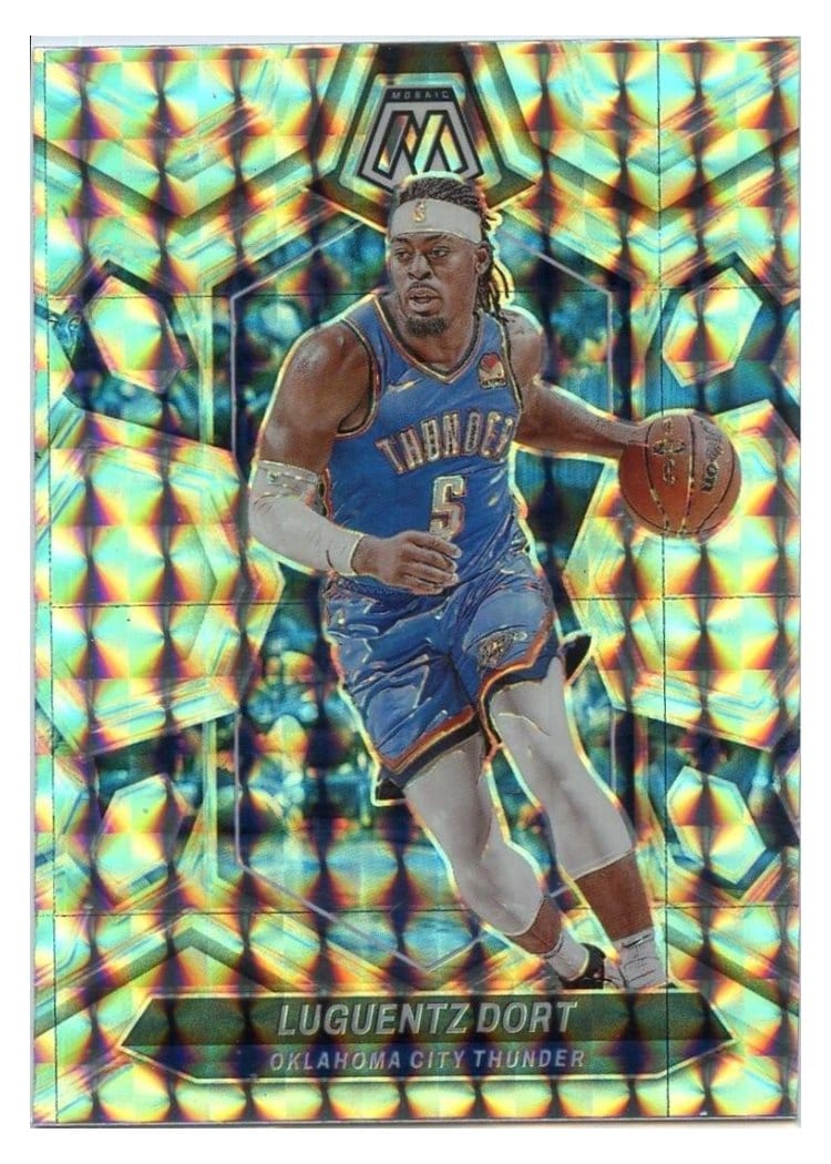 2023-24 Panini Mosaic Base Set Luguentz Dort #191 card