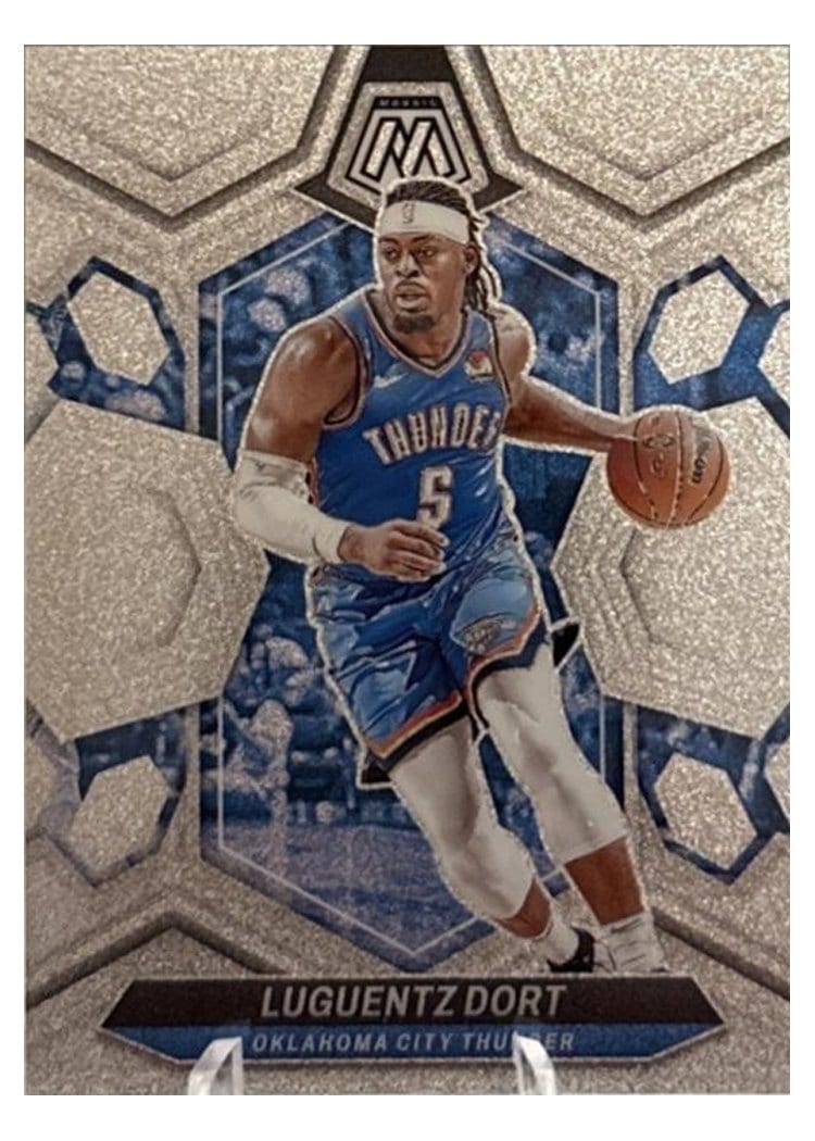 2023-24 Panini Mosaic Base Set Luguentz Dort #191 card
