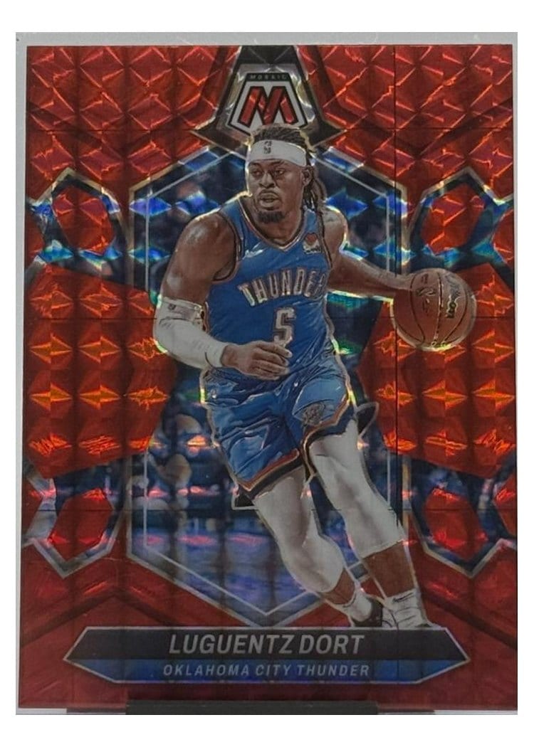 2023-24 Panini Mosaic Base Set Luguentz Dort #191 card