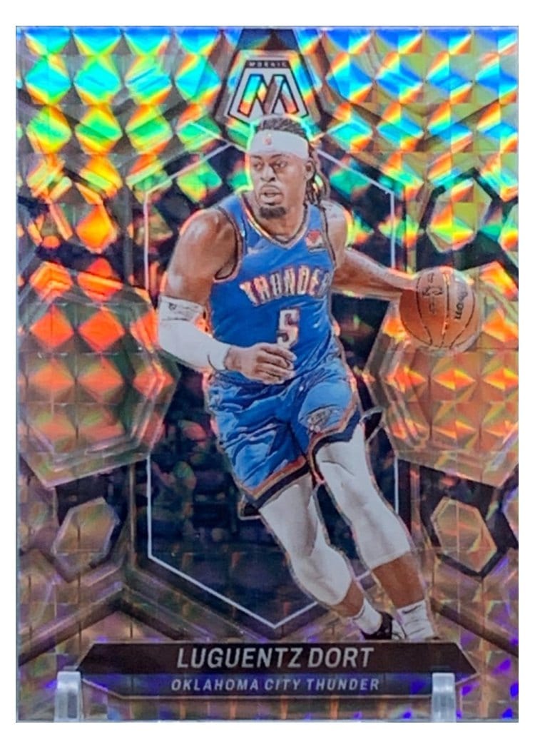 2023-24 Panini Mosaic Base Set Luguentz Dort #191 card