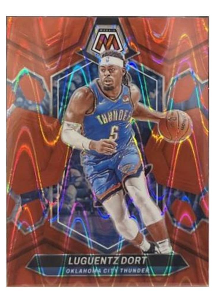 2023-24 Panini Mosaic Base Set Luguentz Dort #191 card