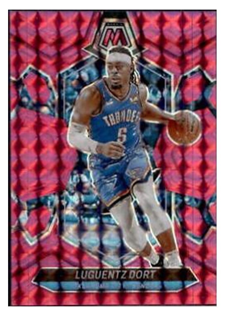 2023-24 Panini Mosaic Base Set Luguentz Dort #191 card
