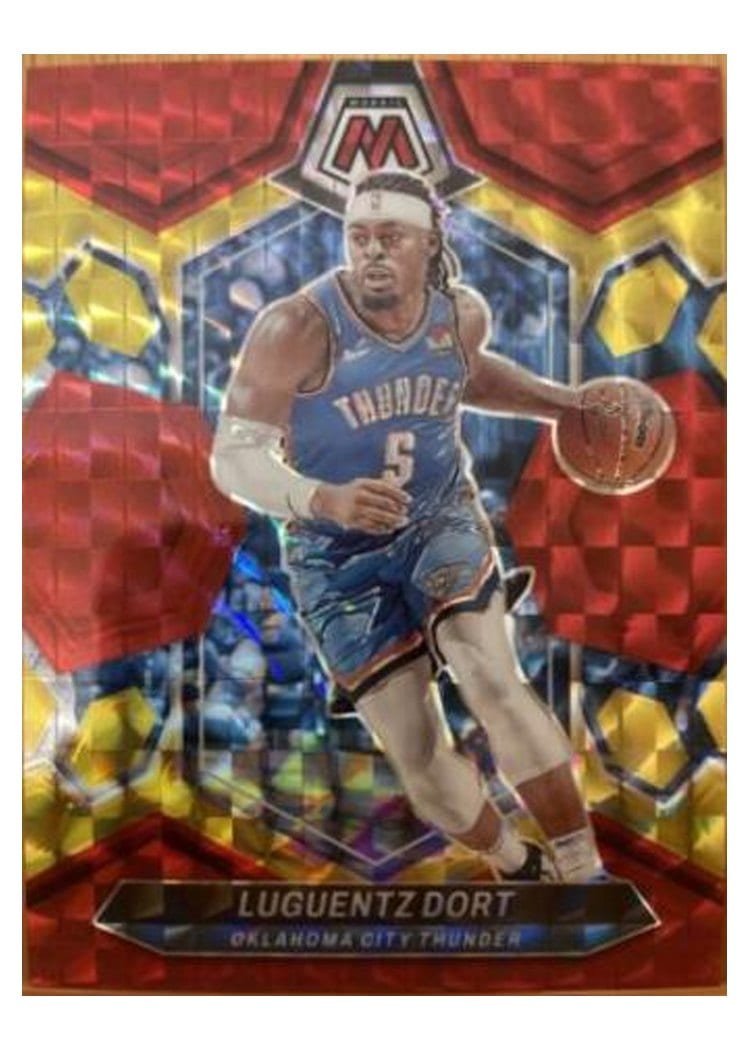 2023-24 Panini Mosaic Base Set Luguentz Dort #191 card