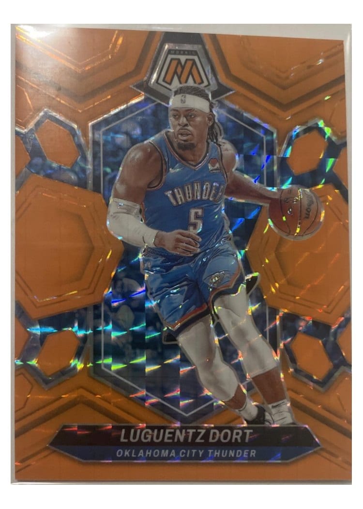 2023-24 Panini Mosaic Base Set Luguentz Dort #191 card