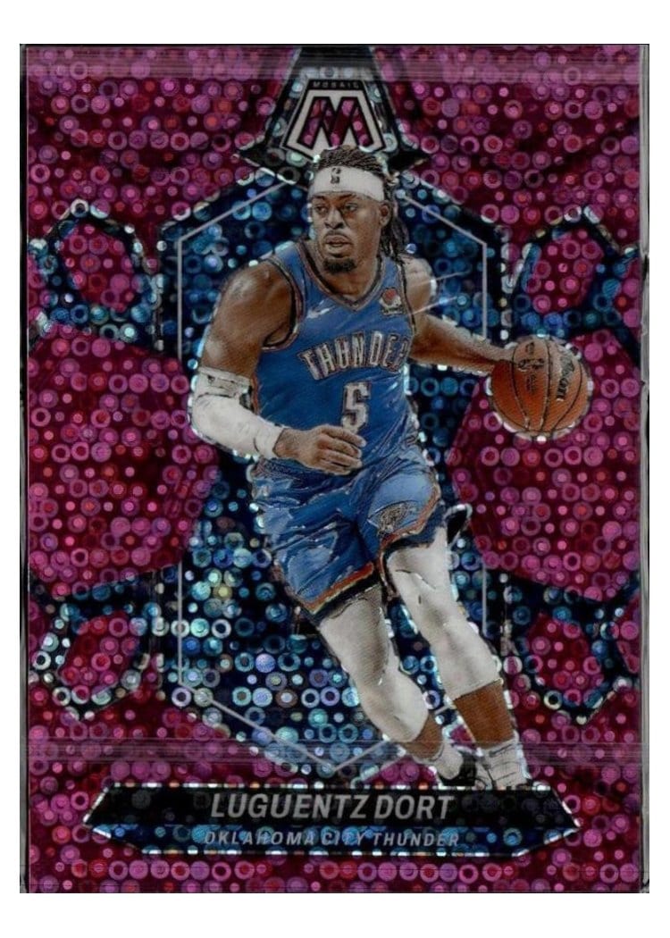 2023-24 Panini Mosaic Base Set Luguentz Dort #191 card