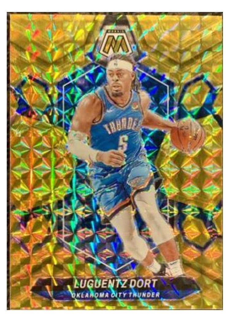 2023-24 Panini Mosaic Base Set Luguentz Dort #191 card