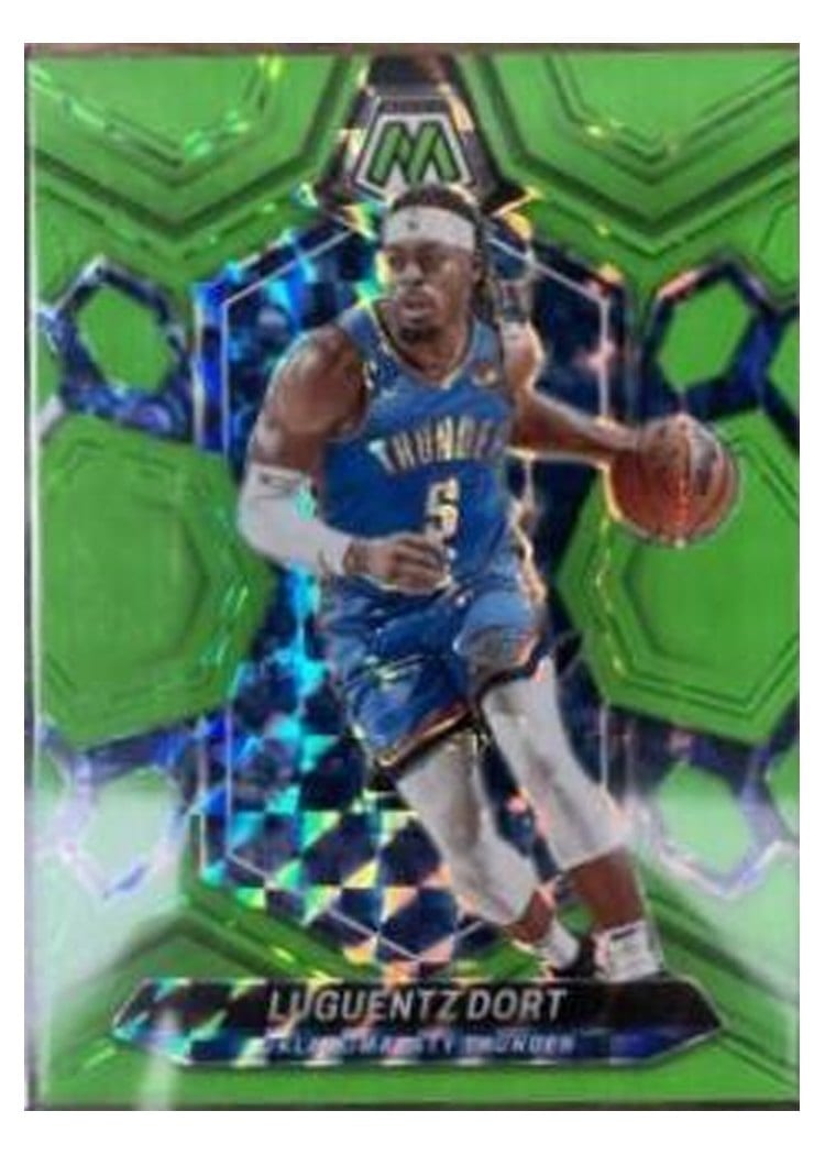 2023-24 Panini Mosaic Base Set Luguentz Dort #191 card