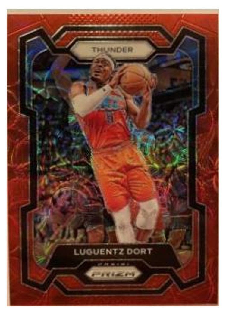 2023-24 Panini Prizm Base Set Luguentz Dort #254 card