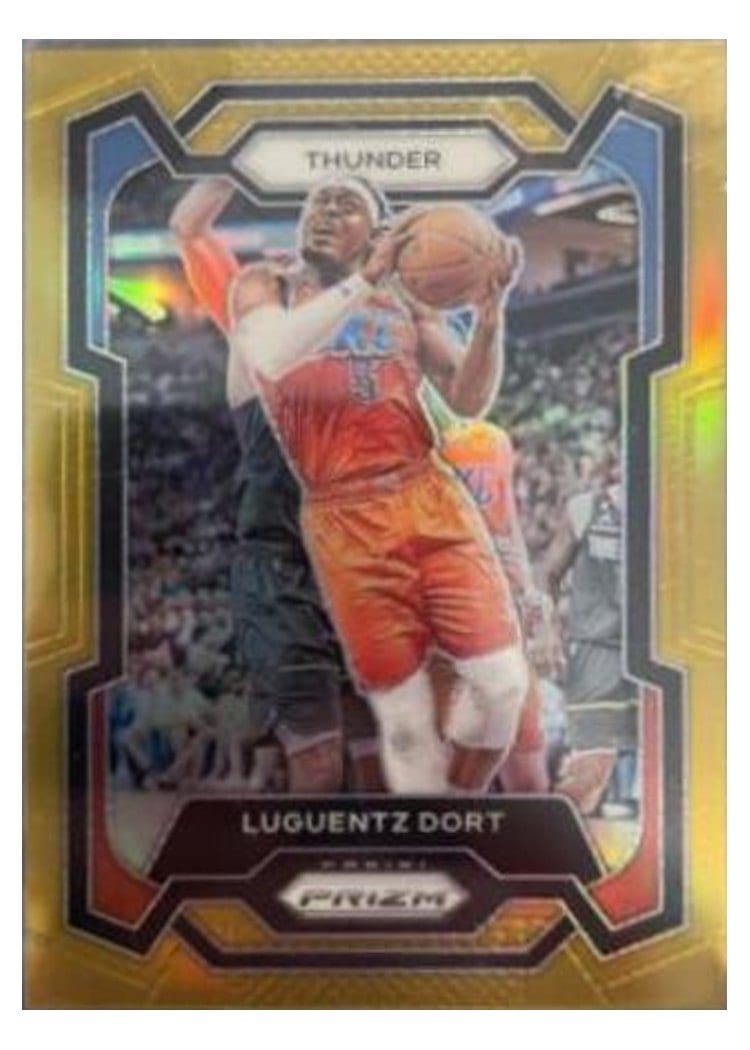 2023-24 Panini Prizm Base Set Luguentz Dort #254 card