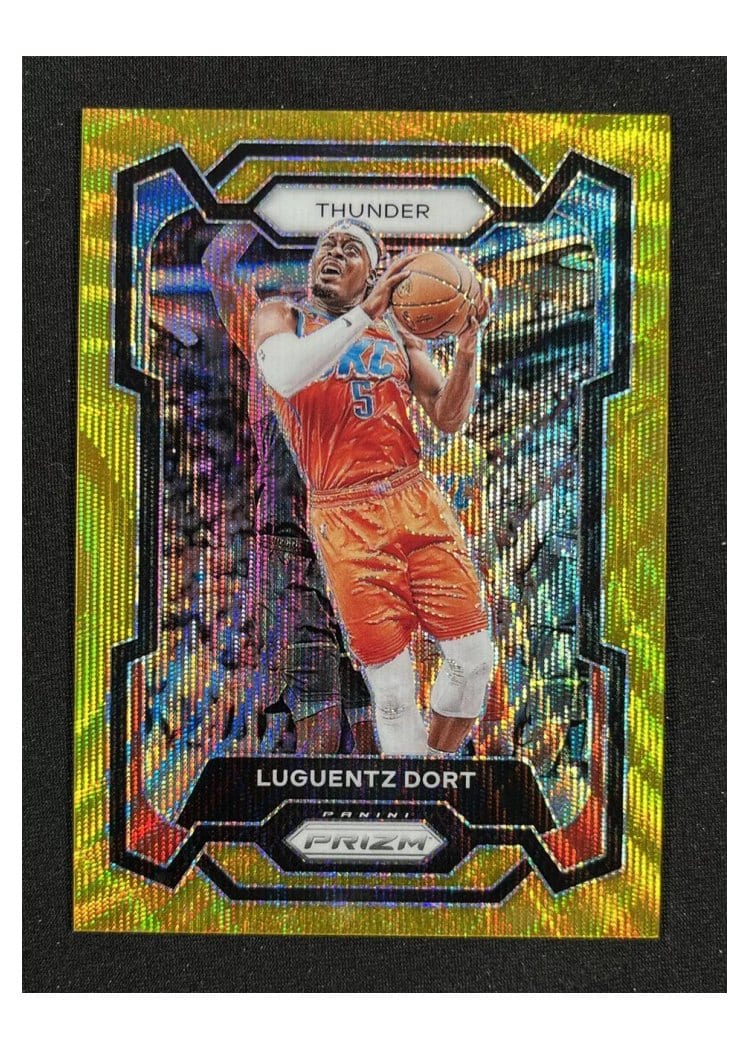 2023-24 Panini Prizm Base Set Luguentz Dort #254 card
