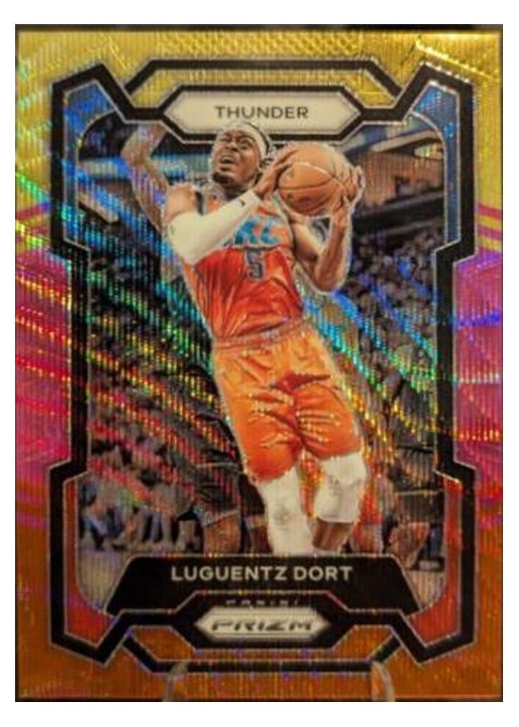 2023-24 Panini Prizm Base Set Luguentz Dort #254 card