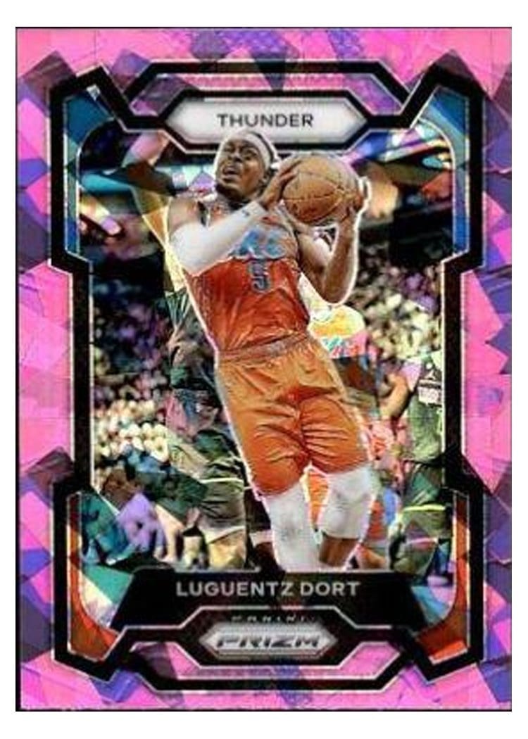 2023-24 Panini Prizm Base Set Luguentz Dort #254 card