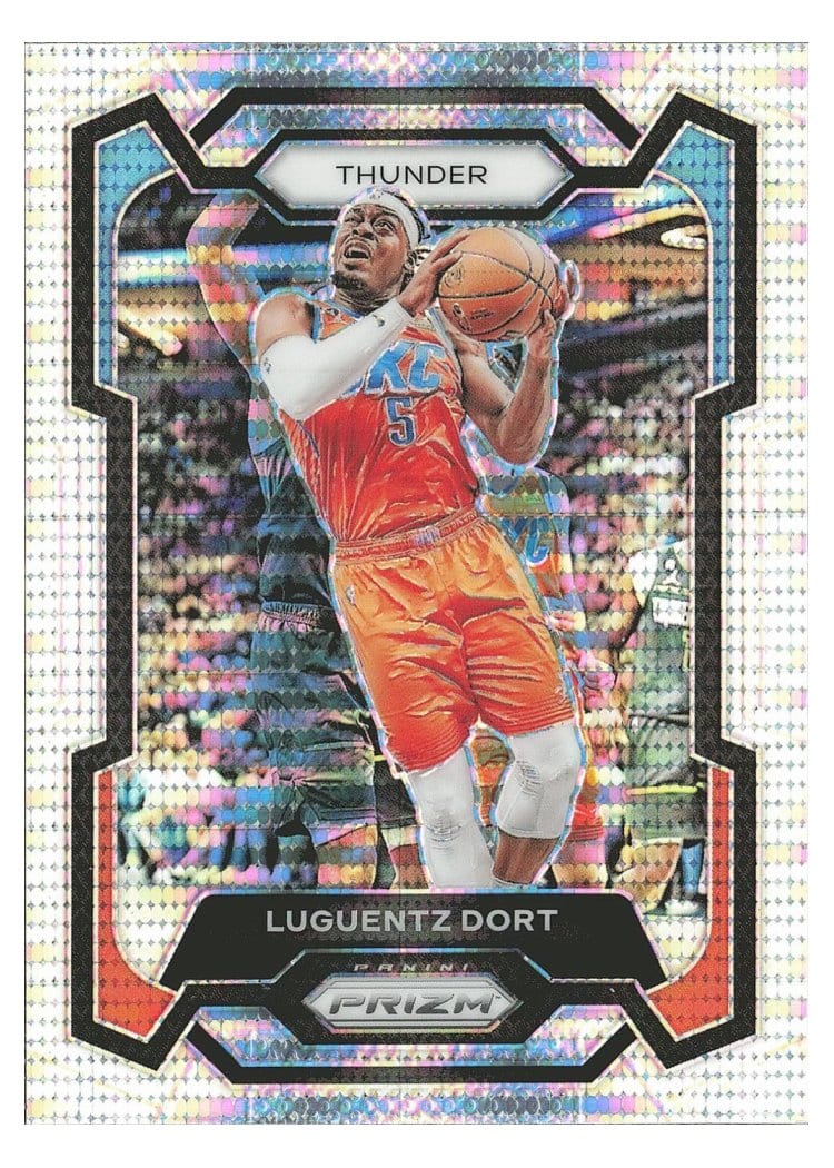 2023-24 Panini Prizm Base Set Luguentz Dort #254 card