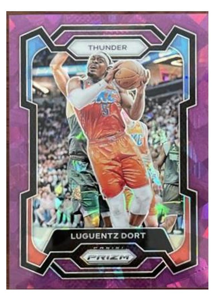 2023-24 Panini Prizm Base Set Luguentz Dort #254 card