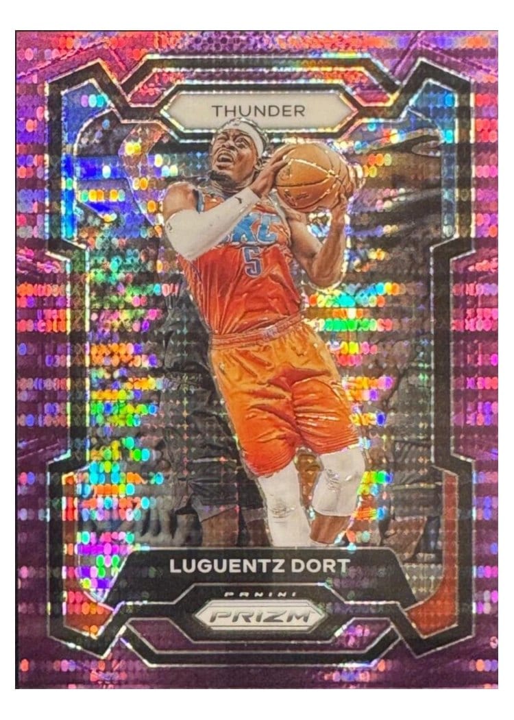 2023-24 Panini Prizm Base Set Luguentz Dort #254 card