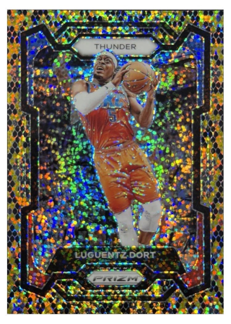 2023-24 Panini Prizm Base Set Luguentz Dort #254 card
