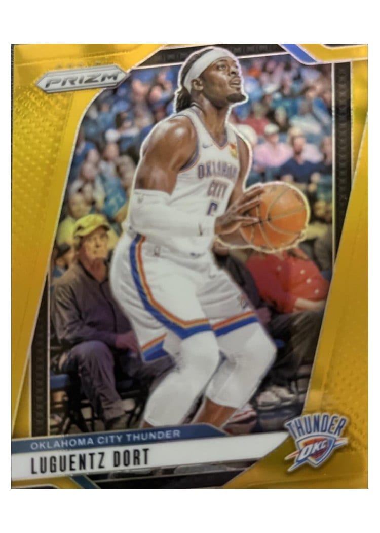 2024-25 Panini Prizm Base Set Luguentz Dort Black Gold #119