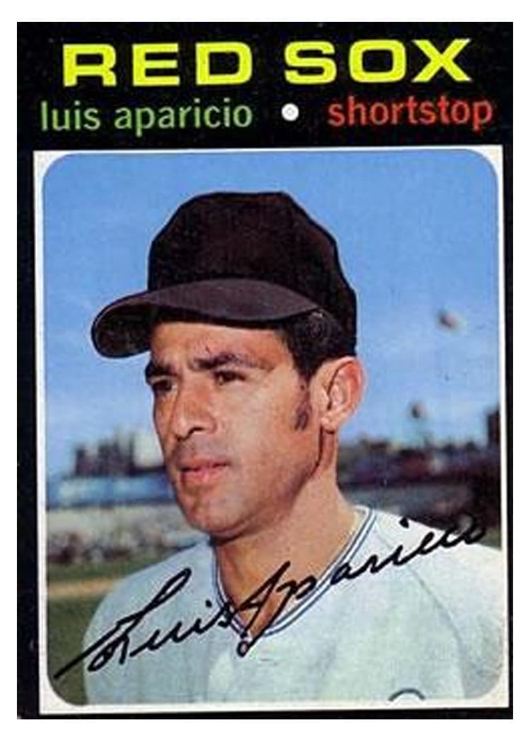 1971 Topps Luis Aparicio #740 card