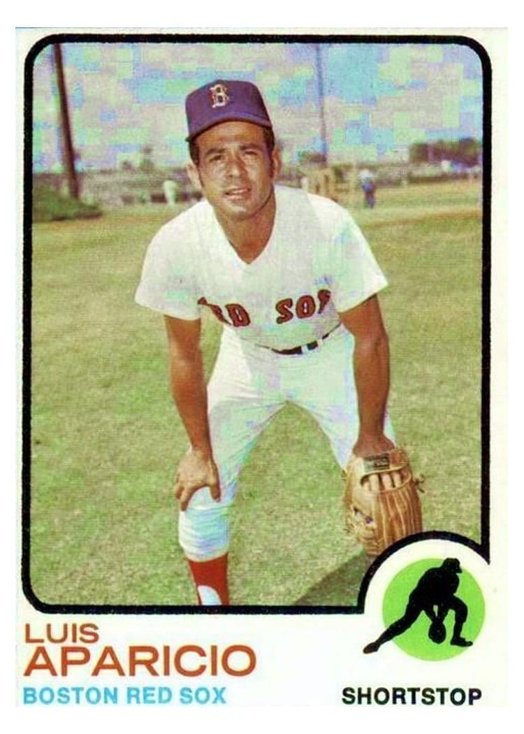 1973 Topps Luis Aparicio #165 card