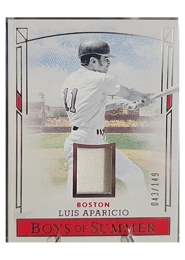 2024 Panini Boys of Summer Pastime Materials Luis Aparicio #PM-LA card