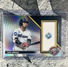 2024 Topps Chrome Topps Chrome Authentics Luis Arraez #TCA-LA card