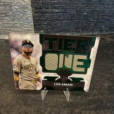 2024 Topps Tier One Die-Cut Relics Luis Arraez #T1RD-LA card
