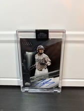 2026 Topps Chrome Black Autographs Luis Arraez #CBA-LA card