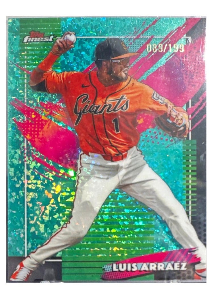 2026 Topps Finest Luis Arraez #260 card