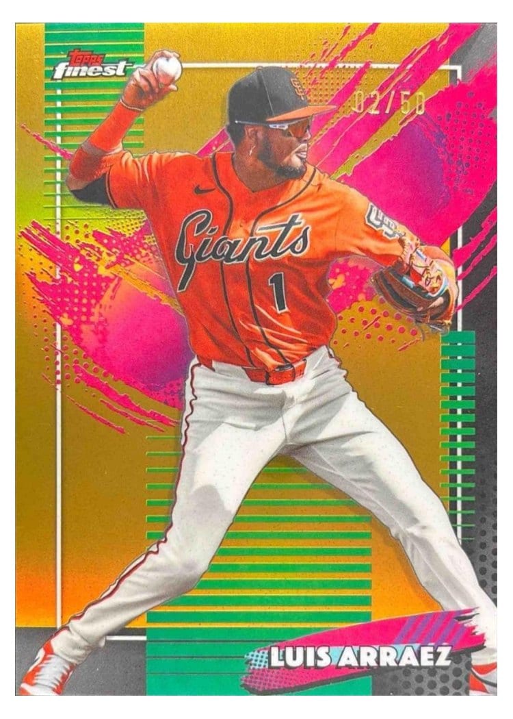 2026 Topps Finest Luis Arraez #260 card