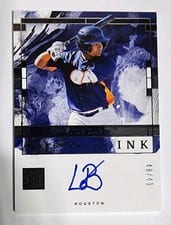 2024 Panini Impeccable Watercolor Signatures Luis Baez #WCS-LB card