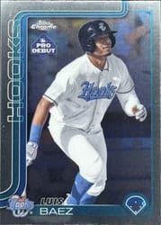 2025 Topps Pro Debut Chrome Luis Baez #PDC-174 card