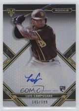 2021 Topps Triple Threads Rookie Autographs Luis Campusano #RAC-LC card
