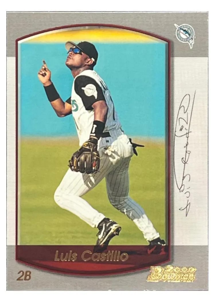 2000 Bowman Luis Castillo #58 card