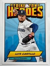 2024 Topps Japan Edition Strike Zone Heroes Luis Castillo #SZH-24 card