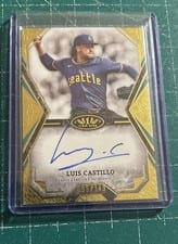 2025 Topps Tier One Talent Autographs Luis Castillo #TOTA-LC card