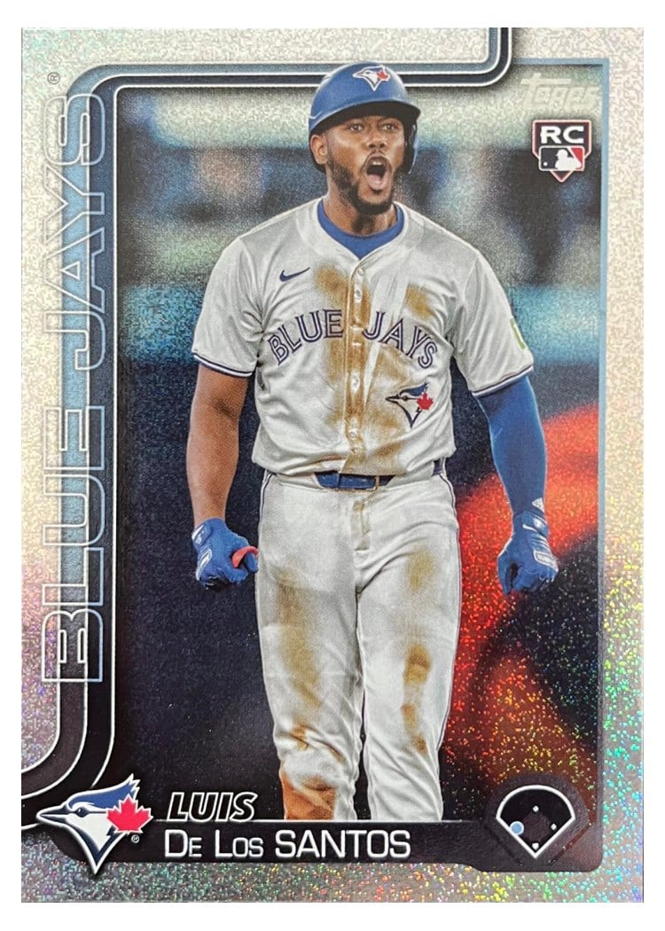 2025 Topps Base Set Luis De Los Santos Sandglitter #13 card