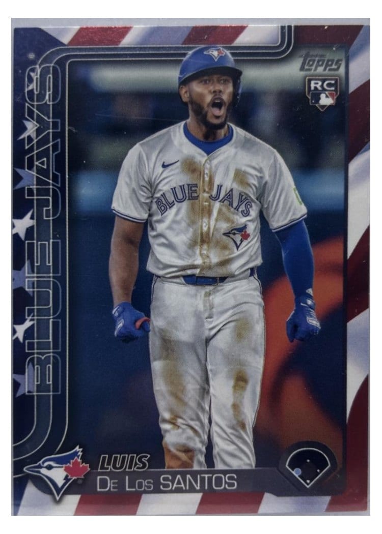 2025 Topps Base Set Luis De Los Santos #13 card