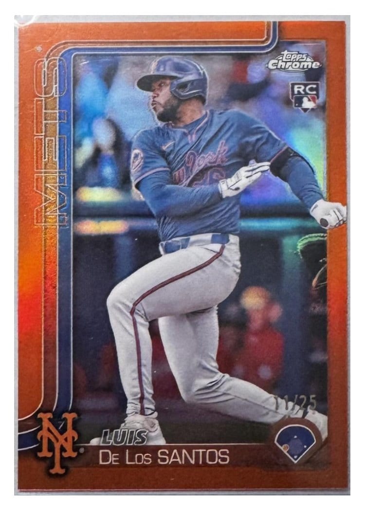 2025 Topps Base Set Luis De Los Santos #13 card
