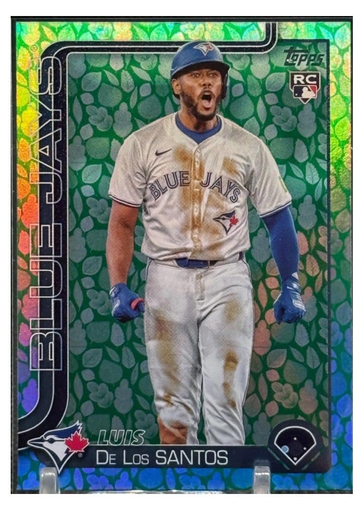 2025 Topps Base Set Luis De Los Santos Platinum #13 card