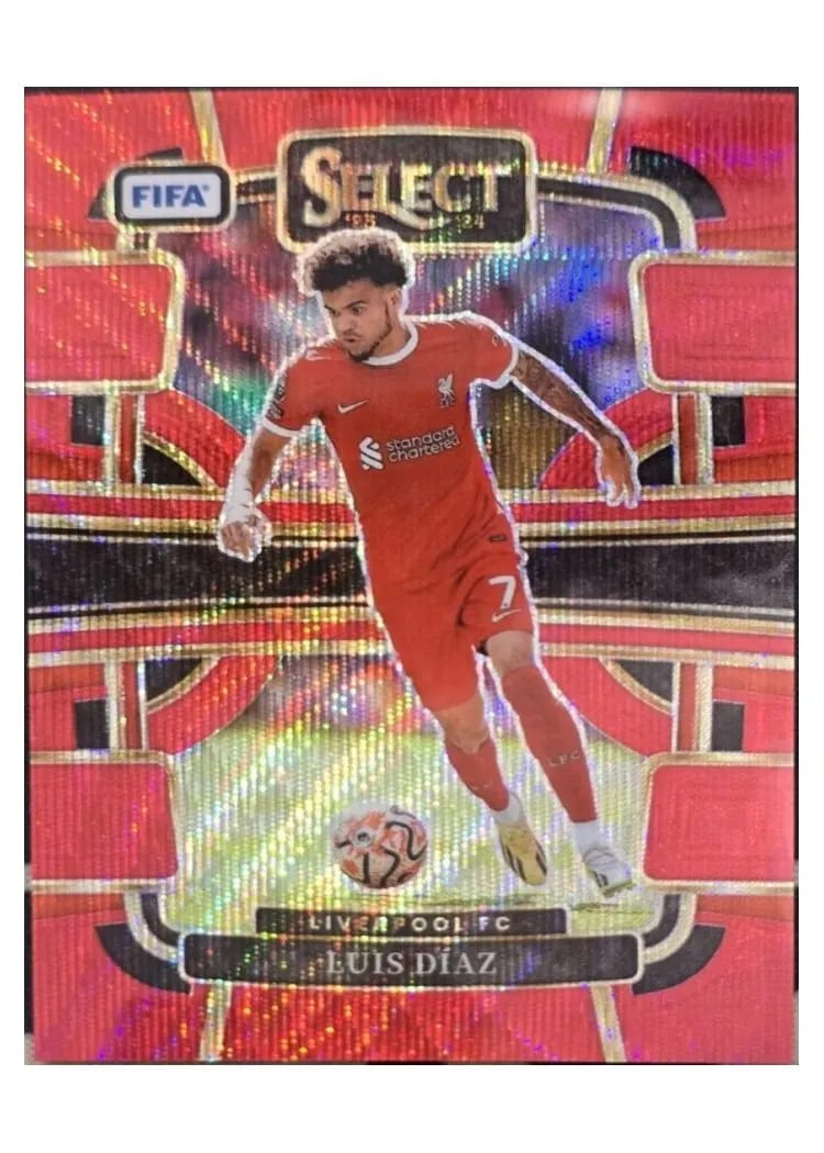 2023 Panini Select FIFA Luis Diaz #9 card