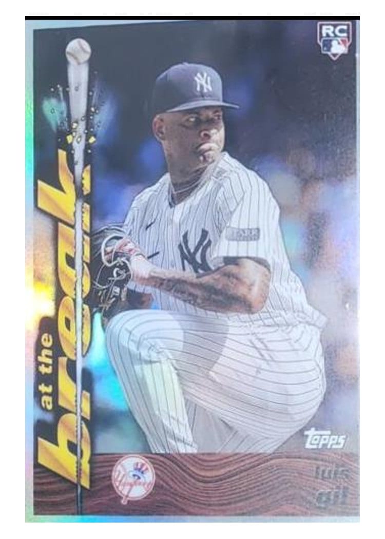 2024 Topps Archives 1995 Topps Traded & Rookies At the Break Luis Gil #95ATB-24 card