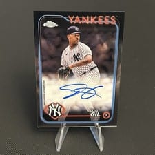 2024 Topps Chrome Update Autographs Luis Gil #AC-LG card
