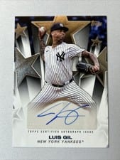 2025 Topps Baseball Stars Autographs Luis Gil #BSA2-LG card