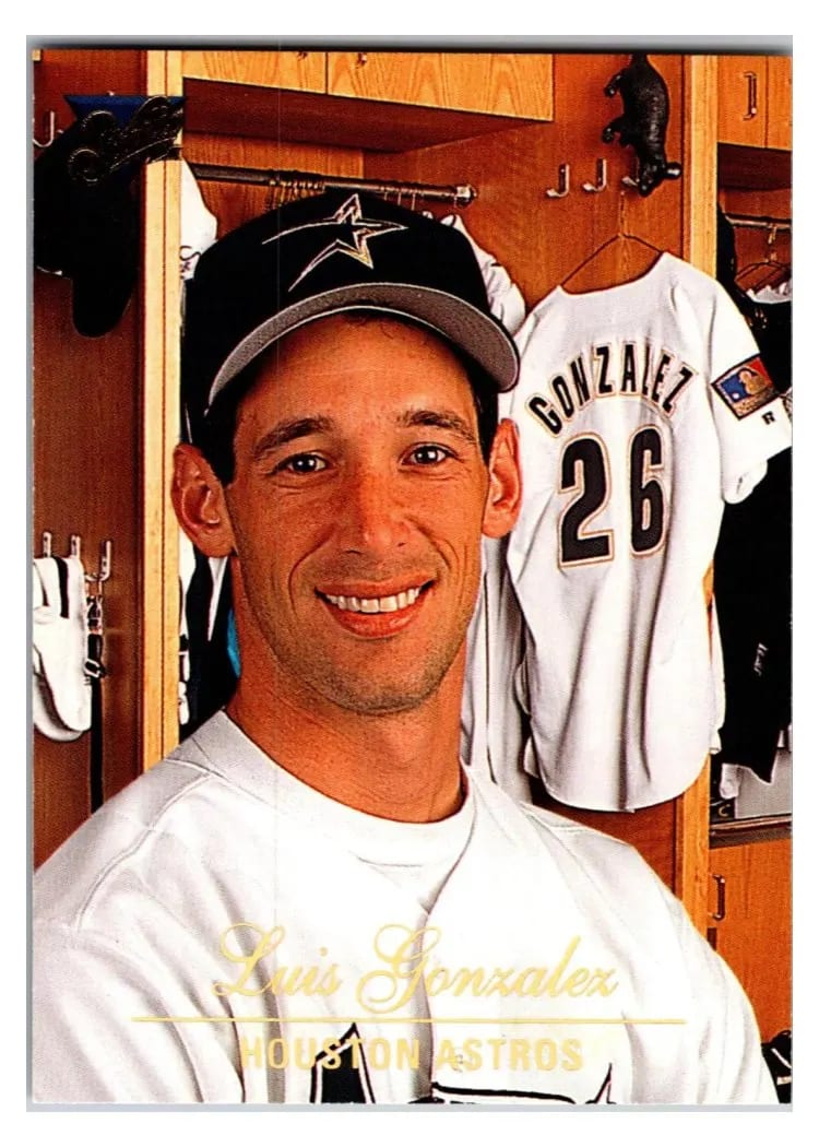 1994 Studio Luis Gonzalez #22 card