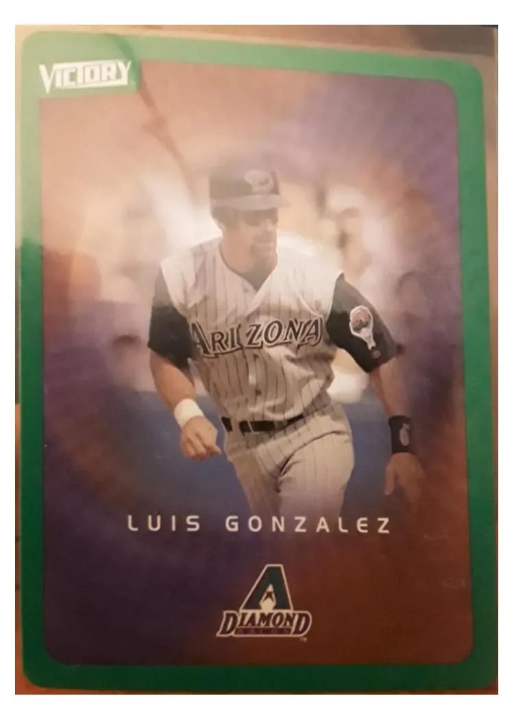 2003 Upper Deck Victory Luis Gonzalez #5 card