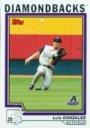 2004 Topps Base Set Luis Gonzalez #475 card