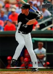 2008 Upper Deck Base Set Luis Gonzalez #506 card