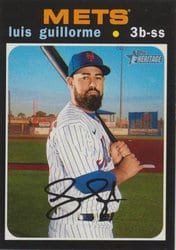 2020 Topps Heritage Base Set Luis Guillorme #682 card