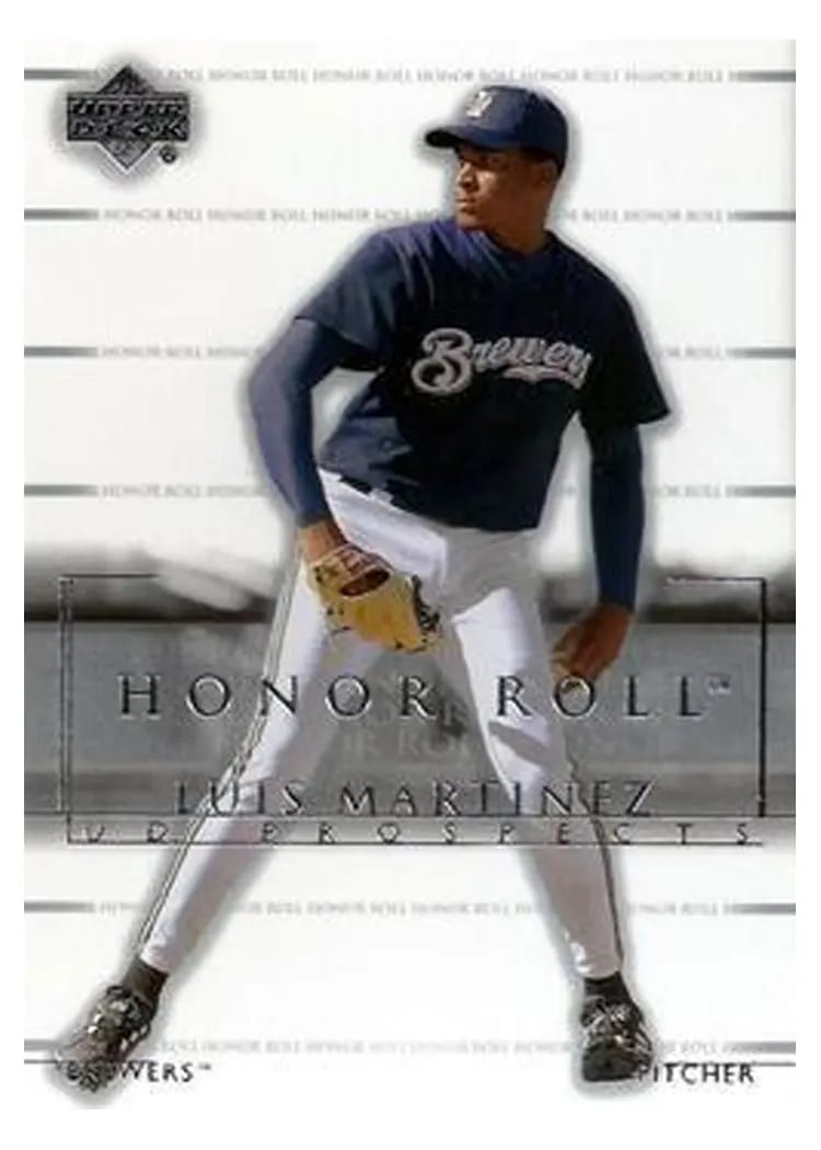 2002 Upper Deck Honor Roll Luis Martinez #160 card